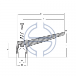 Sustalı Kol Metal Burçlu